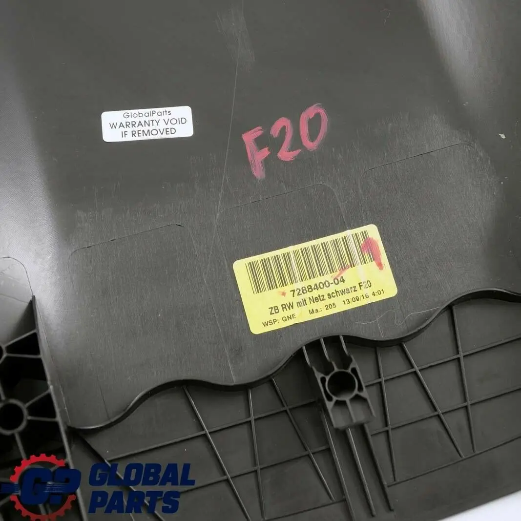 BMW F20 F30 F32 Sedile Hintenblende Similpelle Con Borsa Nera 7243480 - SKU 7288400-1 - Numero di parte 7288400
