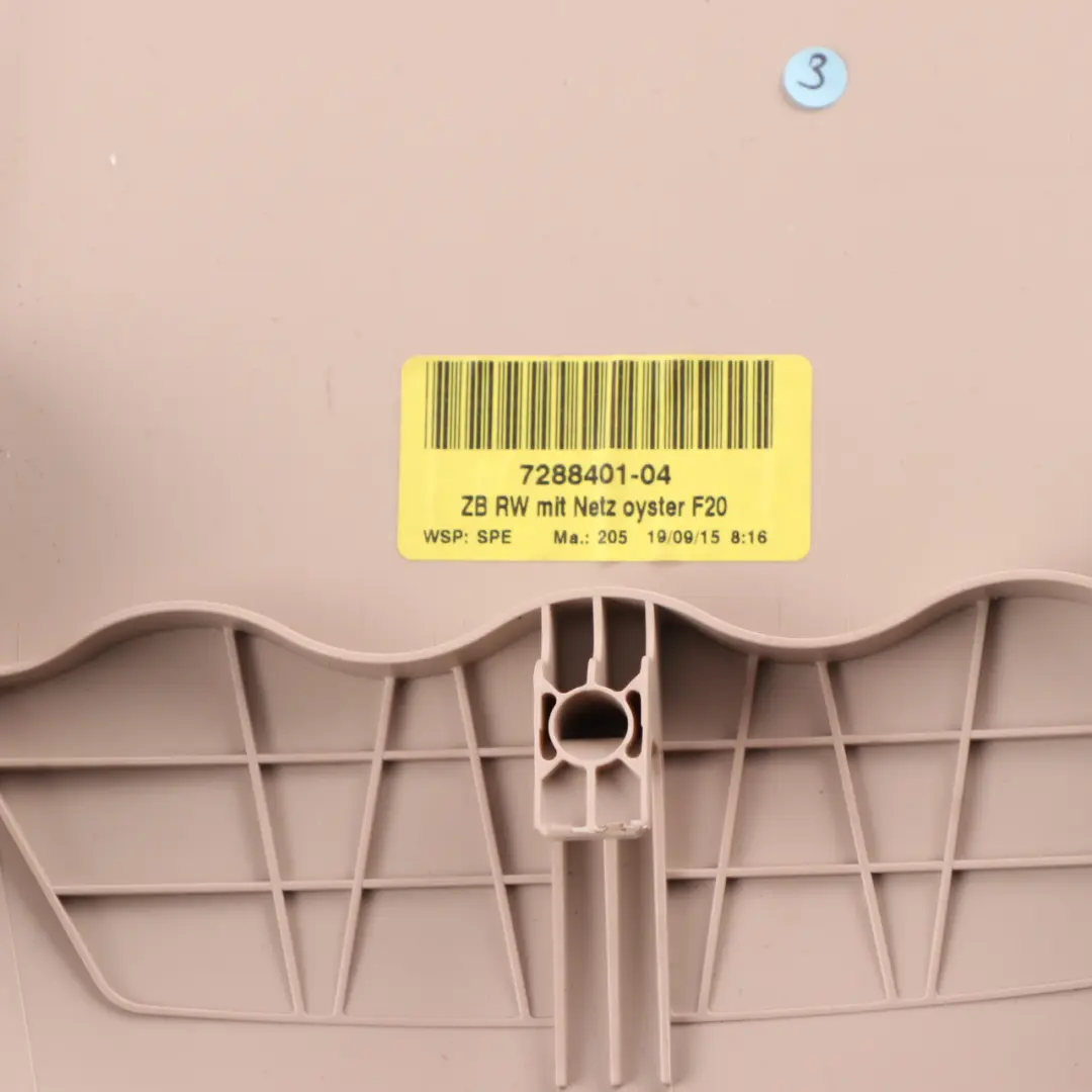 BMW F20 F22 F30 F32 Housse siège arrière similicuir Pochette huître - SKU 7288401-1 - Numéro de pièce 7288400
