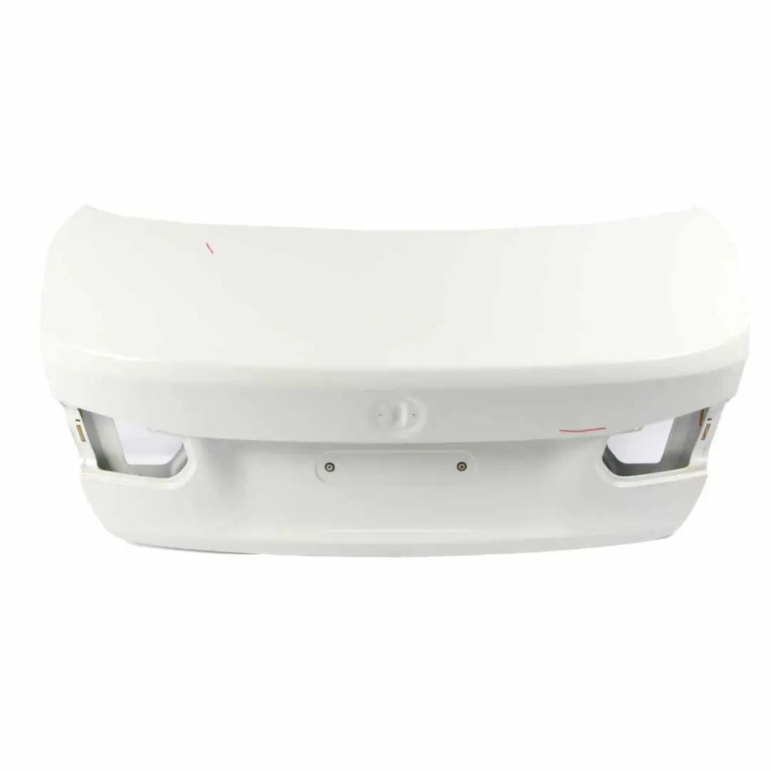 Boot Trunk Lid Tailgate White Alpinweiss 3 - 300 to BMW F30 F80 Rear with Part number 7288757 BMW F30 F80 Rear Boot Trunk Lid Tailgate White Alpinweiss 3 - 300 - SKU 7288757-AW - Part number 7288757
