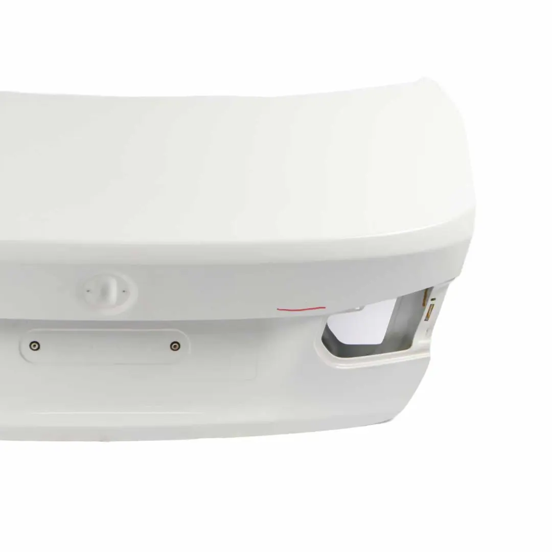 BMW F30 F80 Rear Boot Trunk Lid Tailgate White Alpinweiss 3 - 300 - SKU 7288757-AW - Part number 7288757