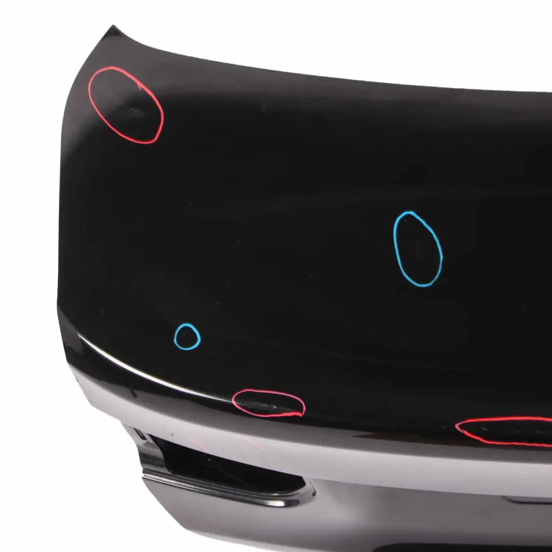 BMW F30 F80 M3 Rear Boot Trunk Lid Tailgate Black Sapphire Metallic - 475 - SKU 7288757-BS - Part number 7288757