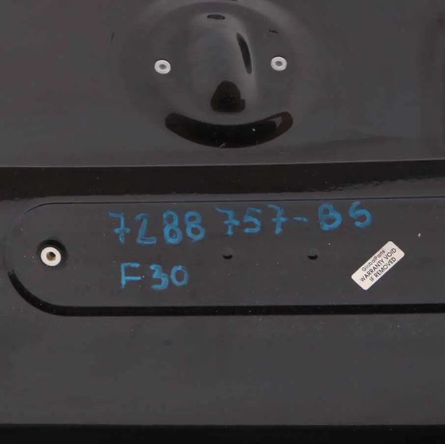 Boot Trunk Lid Tailgate Black Sapphire Metallic - 475 to BMW F30 F80 M3 Rear with Part number 7288757 BMW F30 F80 M3 Rear Boot Trunk Lid Tailgate Black Sapphire Metallic - 475 - SKU 7288757-BS - Part number 7288757