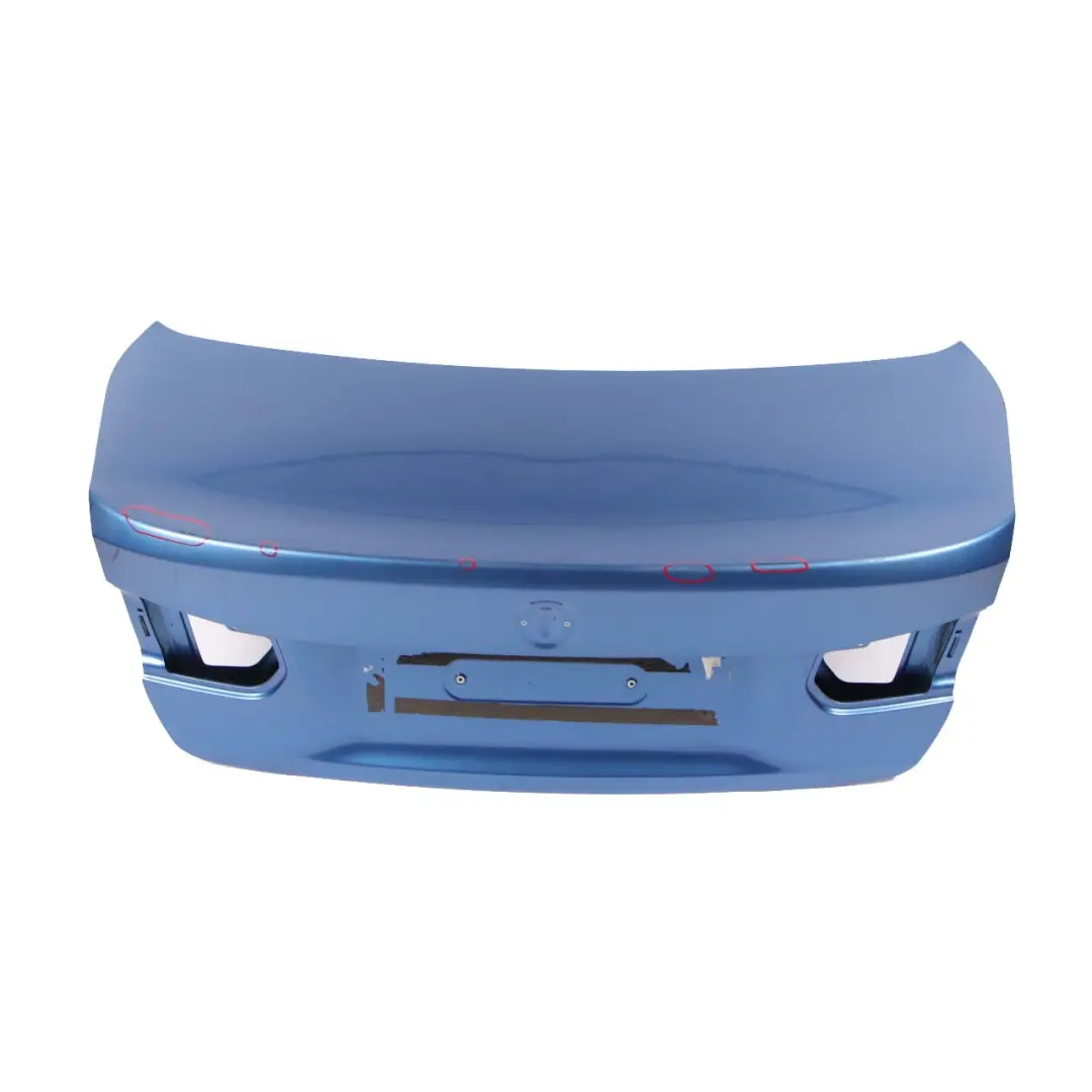 Boot Trunk Lid Tailgate Estorilblau Blue Metallic - B45 to BMW F30 F80 M3 Rear with Part number 7288757 BMW F30 F80 M3 Rear Boot Trunk Lid Tailgate Estorilblau Blue Metallic - B45 - SKU 7288757-EB - Part number 7288757
