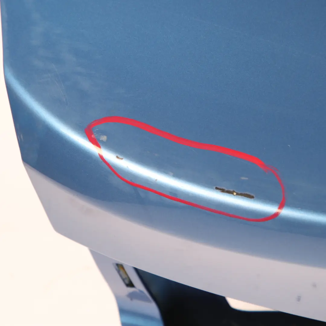 Boot Trunk Lid Tailgate Estorilblau Blue Metallic - B45 to BMW F30 F80 M3 Rear with Part number 7288757 BMW F30 F80 M3 Rear Boot Trunk Lid Tailgate Estorilblau Blue Metallic - B45 - SKU 7288757-EB - Part number 7288757