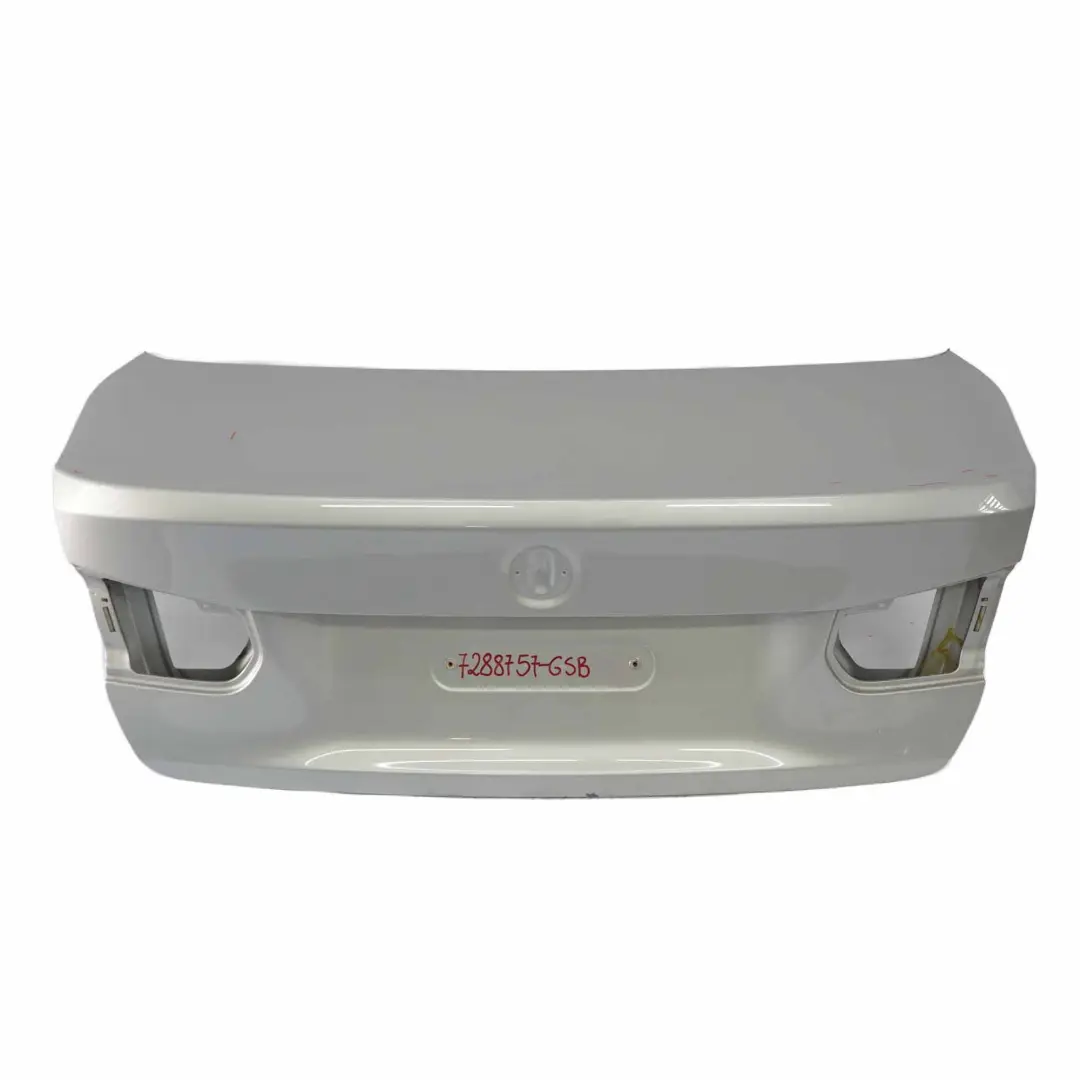  Boot Trunk Lid BMW F30 F80 M3 Rear Tailgate Glacier Silver Metallic - A83 - SKU 7288757-GSB - Part number 7288757