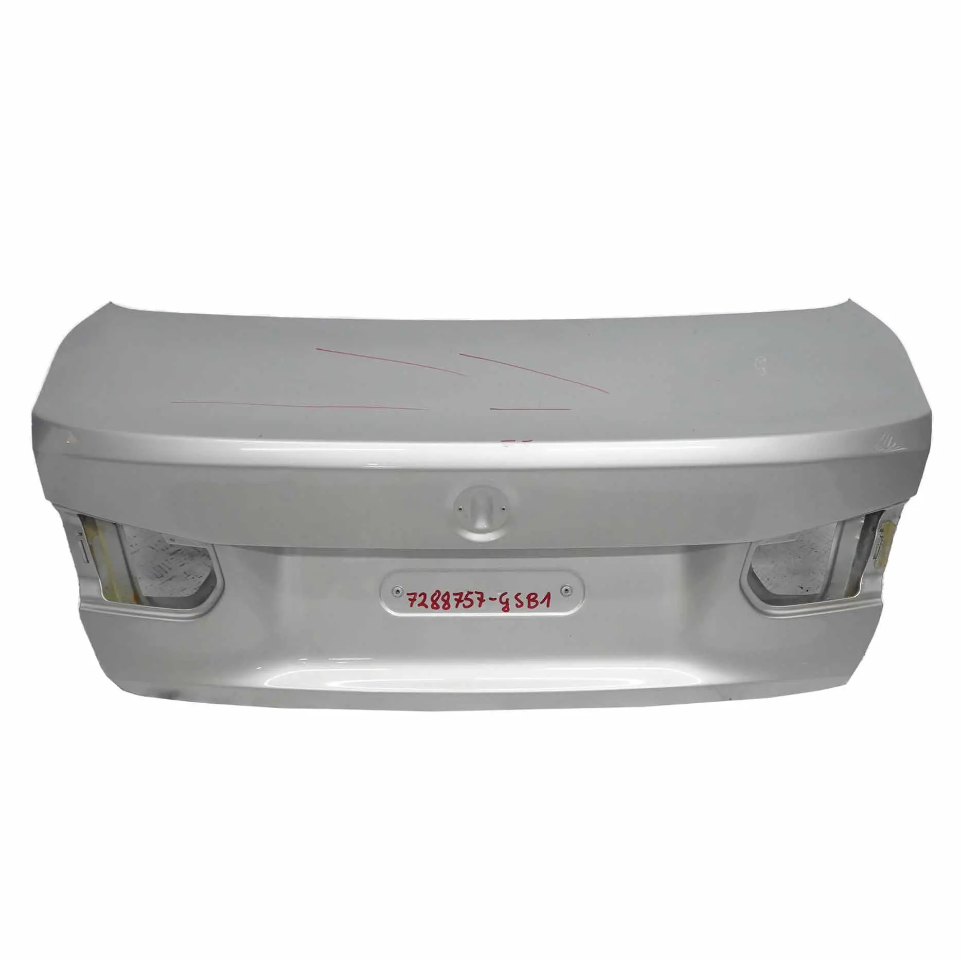Boot Trunk Lid BMW F30 F80 M3 Rear Tailgate Glacier Silver Metallic - A83