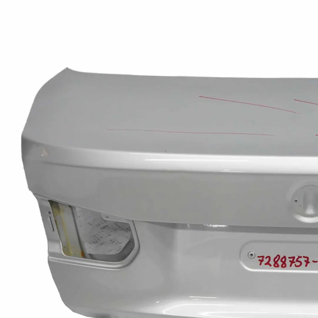  Boot Trunk Lid BMW F30 F80 M3 Rear Tailgate Glacier Silver Metallic - A83 - SKU 7288757-GSB1 - Part number 7288757