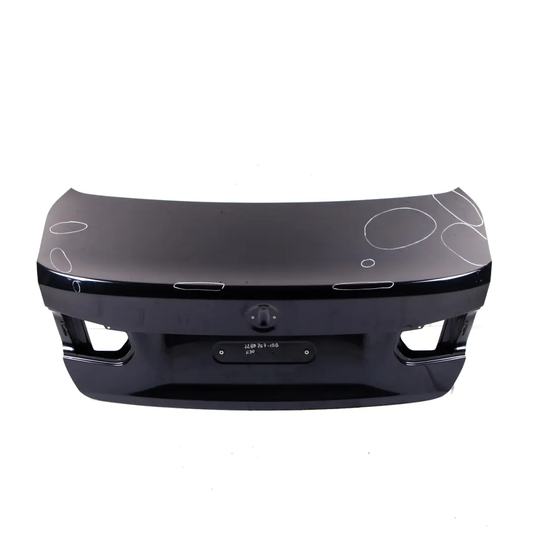 Boot Trunk Lid Tailgate Imperial Blue Metallic - A89 to BMW F30 F80 M3 Rear with Part number 7288757 BMW F30 F80 M3 Rear Boot Trunk Lid Tailgate Imperial Blue Metallic - A89 - SKU 7288757-IBB - Part number 7288757