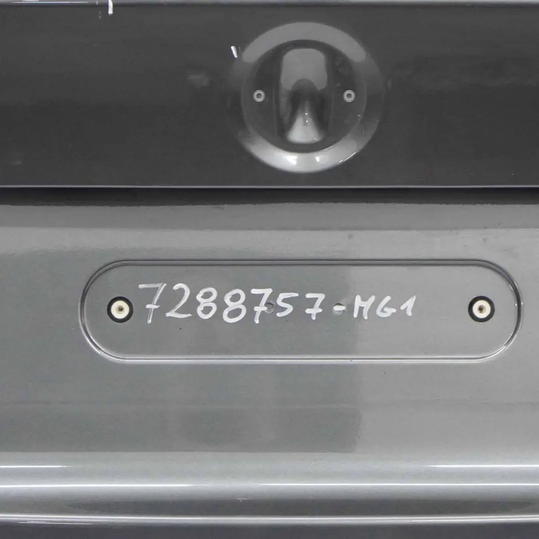 Boot Trunk Lid BMW F30 F80 M3 Rear Tailgate Mineralgrau Grey Metallic - B39 to with Part number 7288757 Boot Trunk Lid BMW F30 F80 M3 Rear Tailgate Mineralgrau Grey Metallic - B39 - SKU 7288757-MG1 - Part number 7288757