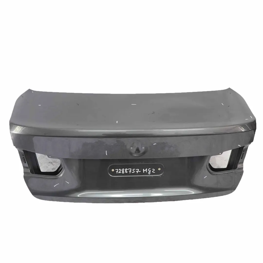  Boot Trunk Lid BMW F30 F80 M3 Rear Tailgate Mineralgrau Grey Metallic - B39 - SKU 7288757-MG2 - Part number 7288757