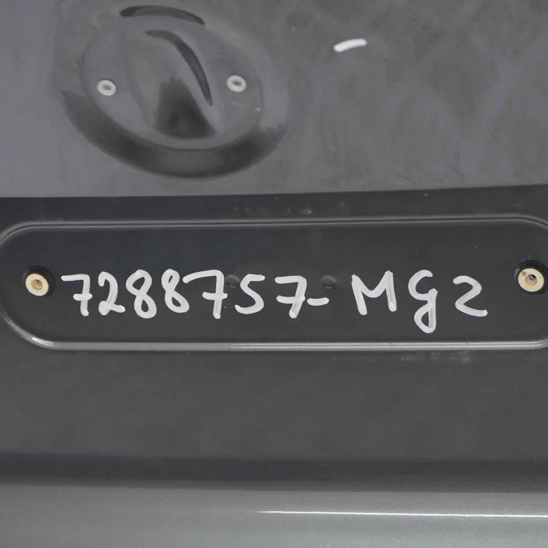  Boot Trunk Lid BMW F30 F80 M3 Rear Tailgate Mineralgrau Grey Metallic - B39 - SKU 7288757-MG2 - Part number 7288757