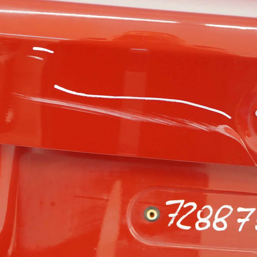Trunk Lid Tailgate BMW F30 F80 M3 Rear Boot Lid Melbourne Red Metallic - A75 to with Part number 7288757 Trunk Lid Tailgate BMW F30 F80 M3 Rear Boot Lid Melbourne Red Metallic - A75 - SKU 7288757-MRT1 - Part number 7288757