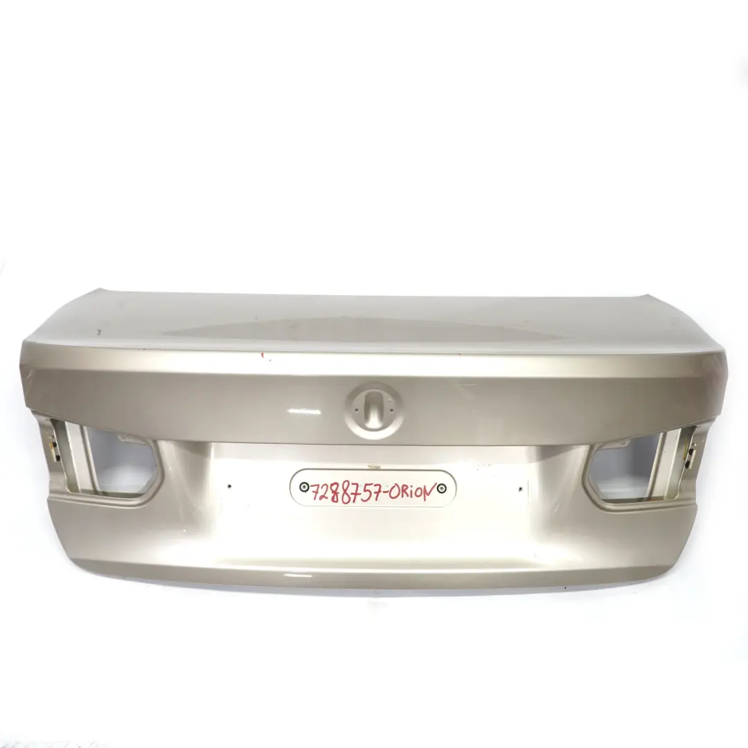 Boot Trunk Lid Tailgate Orion Silver Metallic - A92 to BMW F30 F80 M3 Rear with Part number 7288757 BMW F30 F80 M3 Rear Boot Trunk Lid Tailgate Orion Silver Metallic - A92 - SKU 7288757-ORION - Part number 7288757