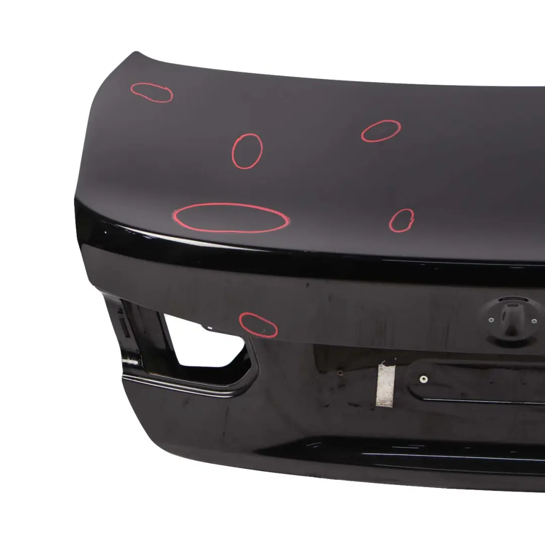 Boot Trunk Lid Tailgate Schwarz 2 Black - 668 to BMW 3 F30 F80 M3 Rear with Part number 7288757 BMW 3 F30 F80 M3 Rear Boot Trunk Lid Tailgate Schwarz 2 Black - 668 - SKU 7288757-SCH1 - Part number 7288757