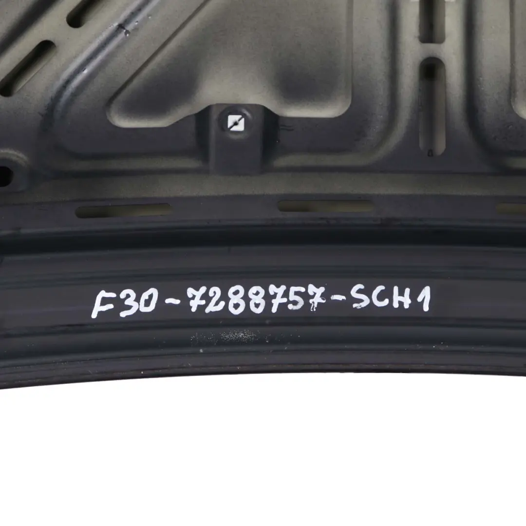 Boot Trunk Lid Tailgate Schwarz 2 Black - 668 to BMW 3 F30 F80 M3 Rear with Part number 7288757 BMW 3 F30 F80 M3 Rear Boot Trunk Lid Tailgate Schwarz 2 Black - 668 - SKU 7288757-SCH1 - Part number 7288757