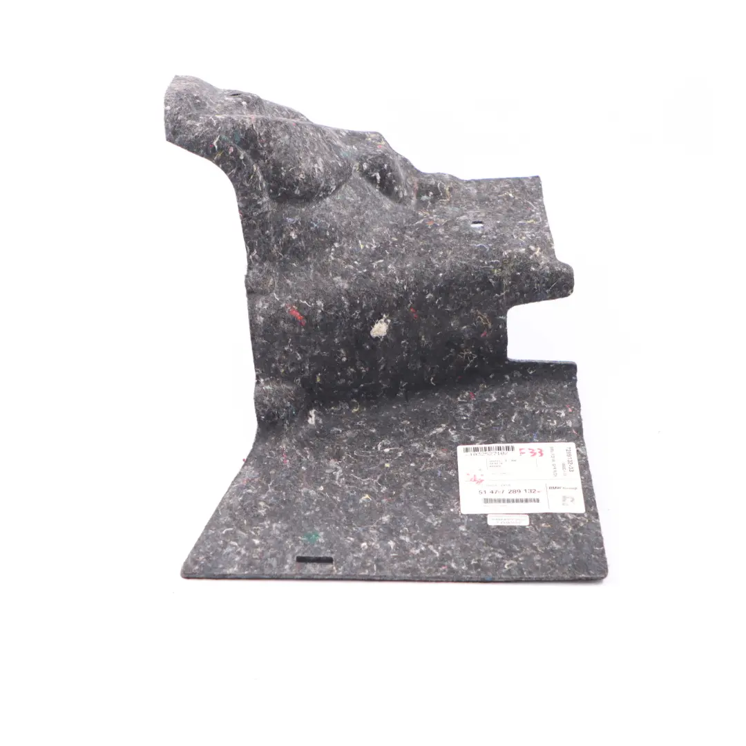 Couvercle Latéral de Coffre Coffre Bagages Panneau Gauche pour BMW F33 à propos du numéro de pièce 7289131 BMW F33 Couvercle Latéral de Coffre Coffre Bagages Panneau Gauche - SKU 7289131 - Numéro de pièce 7289131