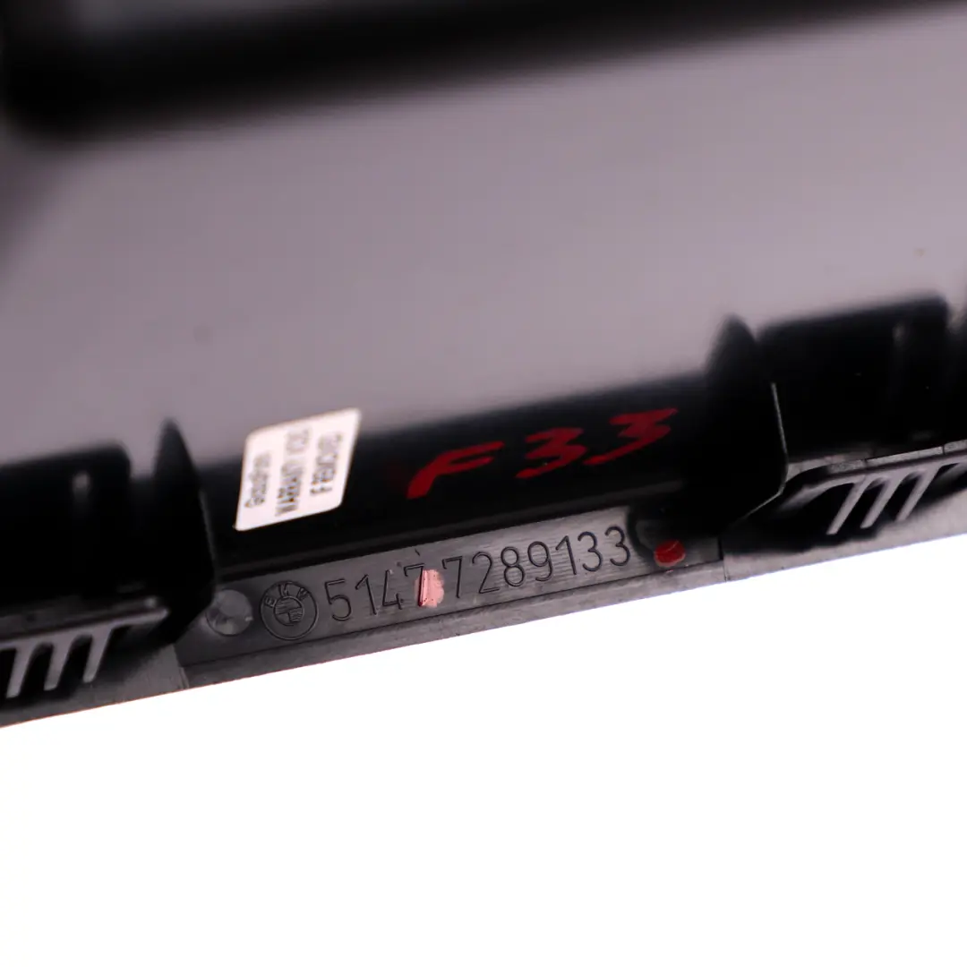 BMW F33 F83 M4 Cabrio Vaschetta Portaoggetti Sinistra - SKU 7289133 - Numero di parte 7289133