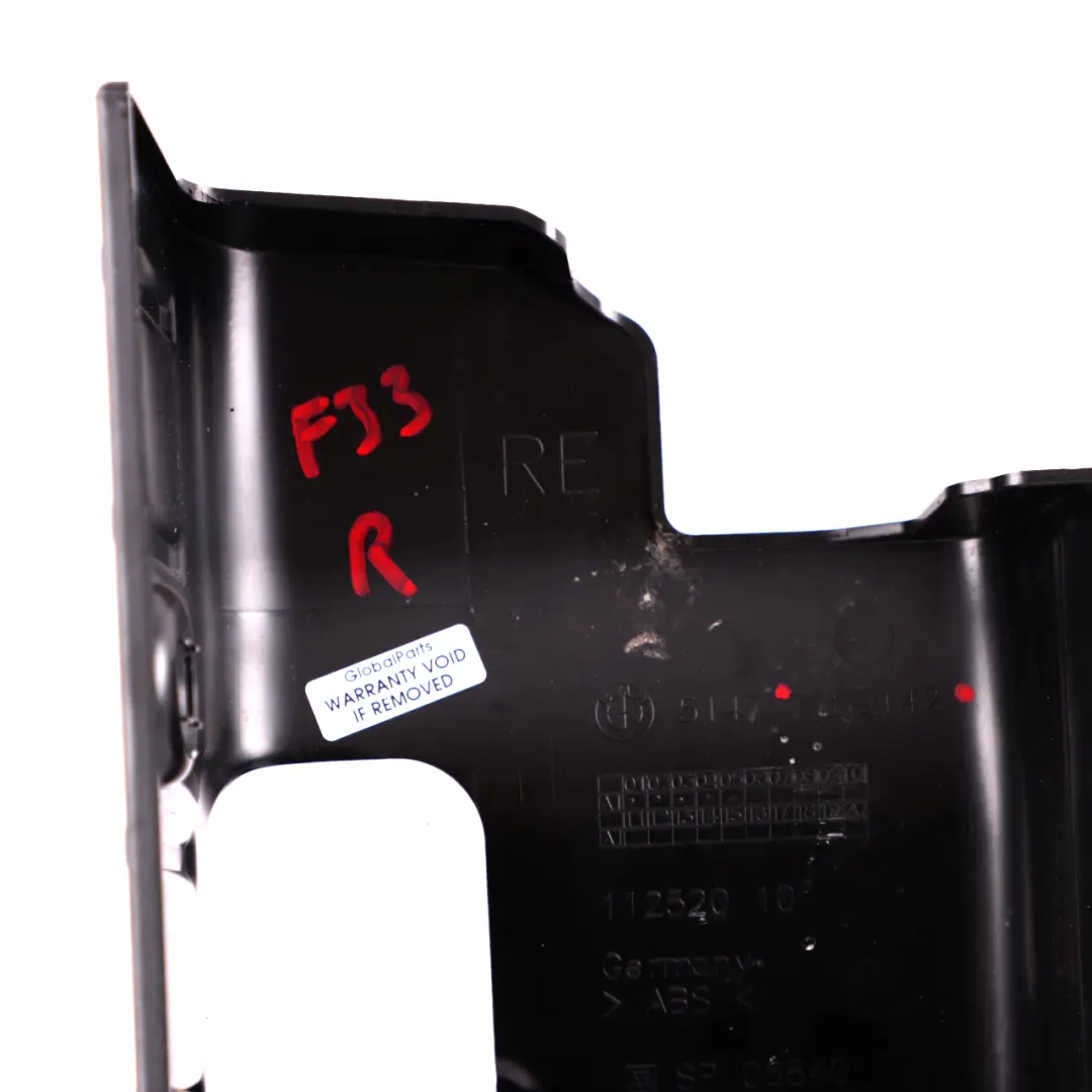 Panel Osłona Obudowa Zaślepka Bagażnika Prawy Tył do BMW F33 F83 M4 o numerze 7289142 BMW F33 F83 M4 Panel Osłona Obudowa Zaślepka Bagażnika Prawy Tył - SKU 7289142 - Numer Części 7289142