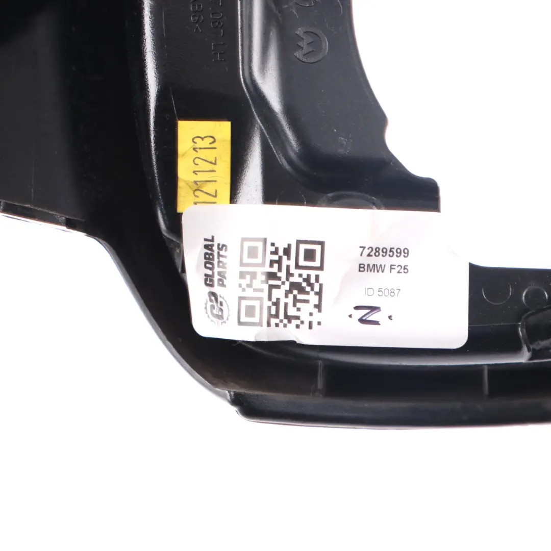 Wing Mirror Cover High Gloss Ring Frame Left N/S Trim to BMW X3 F25 with Part number 7289599 BMW X3 F25 Wing Mirror Cover High Gloss Ring Frame Left N/S Trim - SKU 7289599 - Part number 7289599