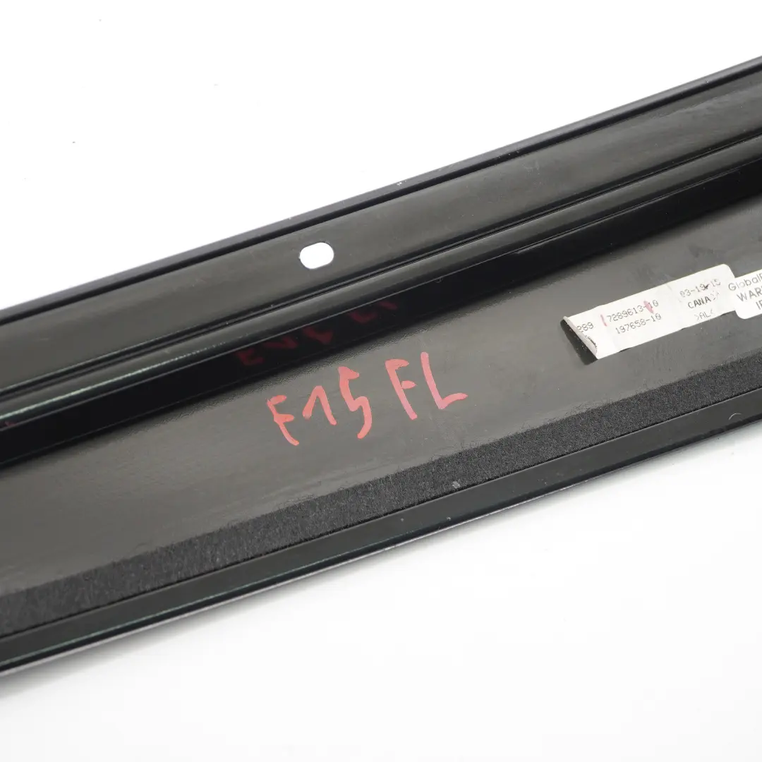 BMW X5 F15 Window Frame B-Pillar Cover Front Left Door N/S High Gloss - SKU 7289613 - Part number 7289613