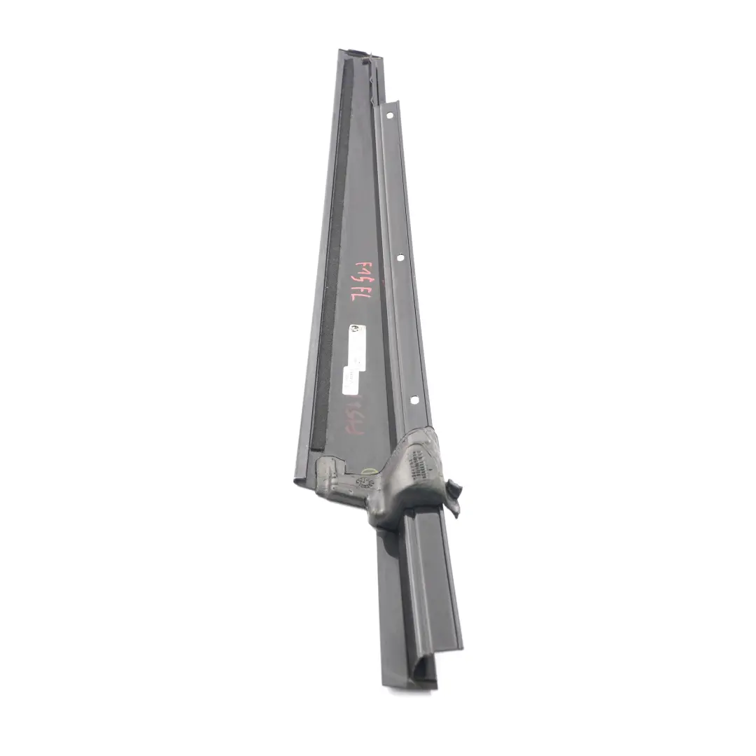 BMW X5 F15 Finitura Telaio Finestrino Colonna B Porta Anteriore Sinistra Lucido - SKU 7289613 - Numero di parte 7289613