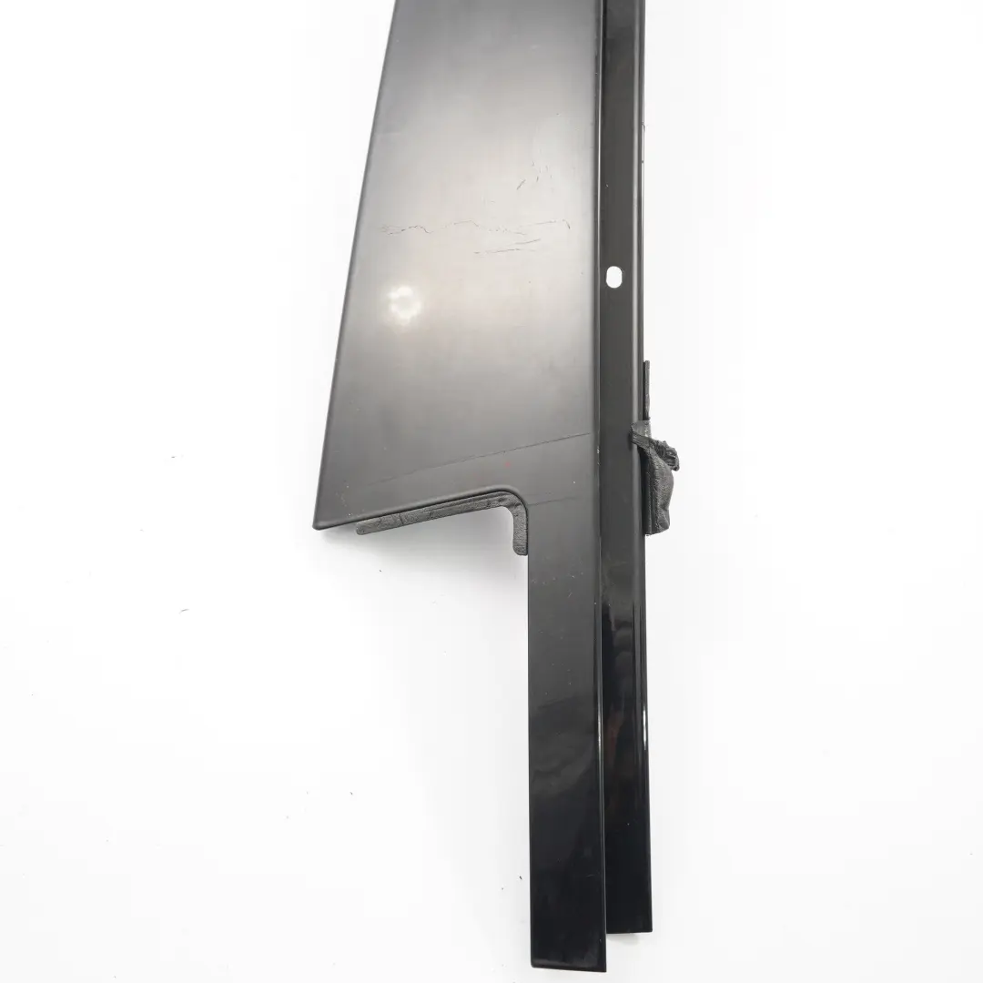 BMW X5 F15 Window Frame B-Pillar Cover Rear Left Door N/S High Gloss - SKU 7289653 - Part number 7289653