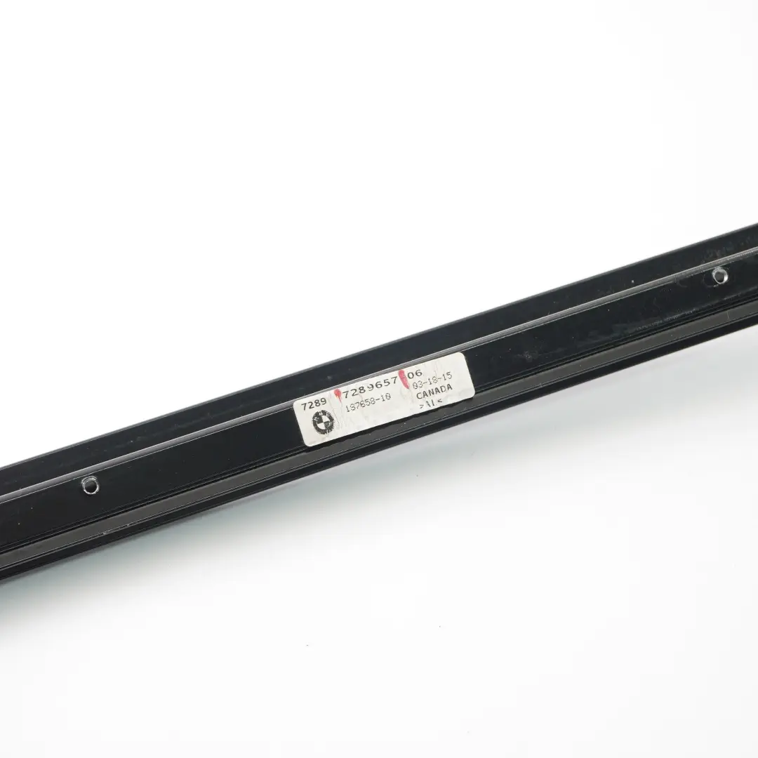 BMW X5 F15 Finestrino Guida Posteriore Striscia Copertura Lucentezza - SKU 7289657 - Numero di parte 7289657