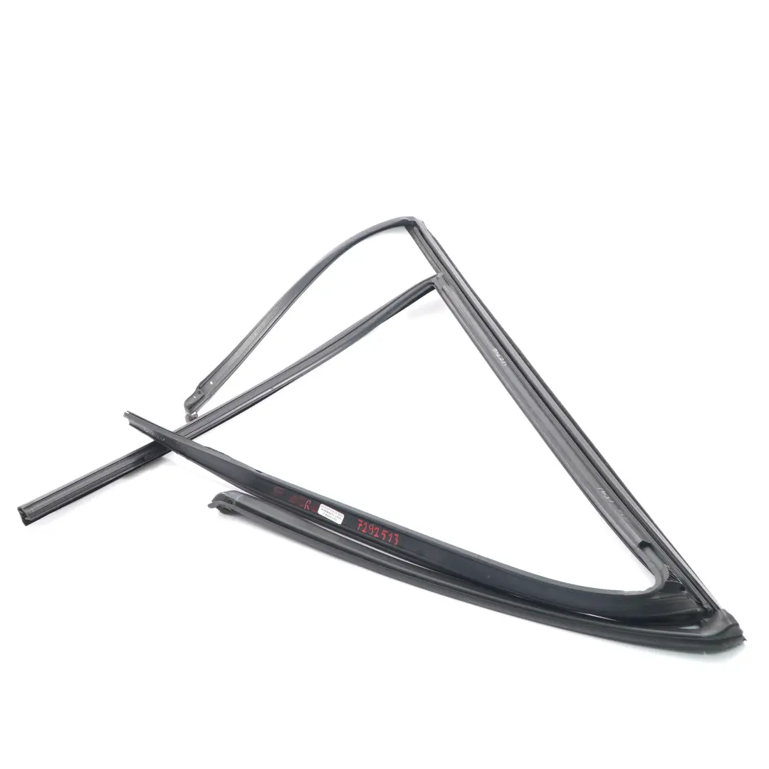 BMW X5 F15 Guarnizione Porta Finestra Guida Posteriore Destra Gomma - SKU 7289668 - Numero di parte 7289668