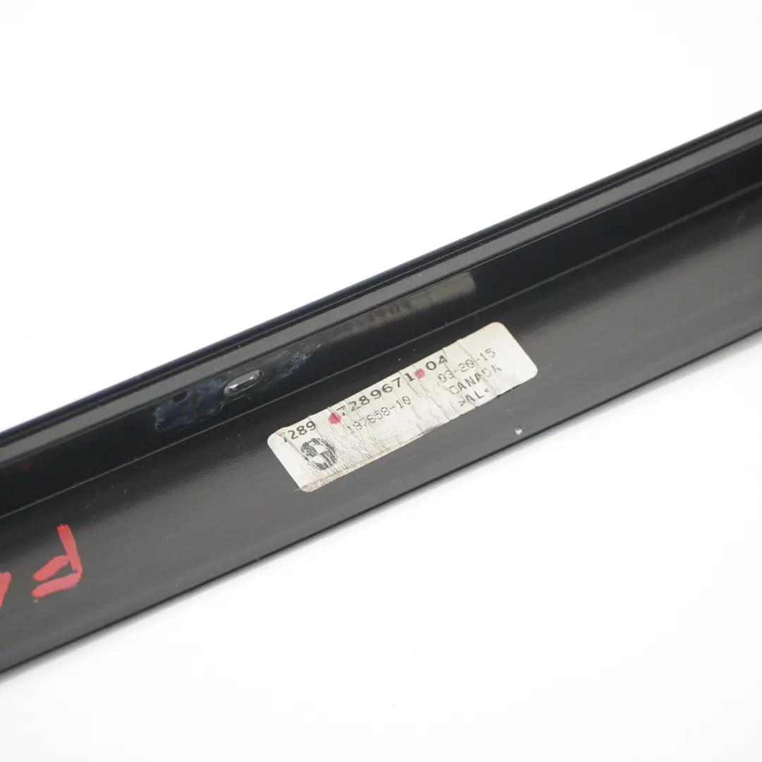 Columna Cubre Puerta C Trasera Derecha Tira Embellecedor Puerta Brillo para BMW F15 con número de pieza 7289671 BMW F15 Columna Cubre Puerta C Trasera Derecha Tira Embellecedor Puerta Brillo - SKU 7289671 - Número de pieza 7289671