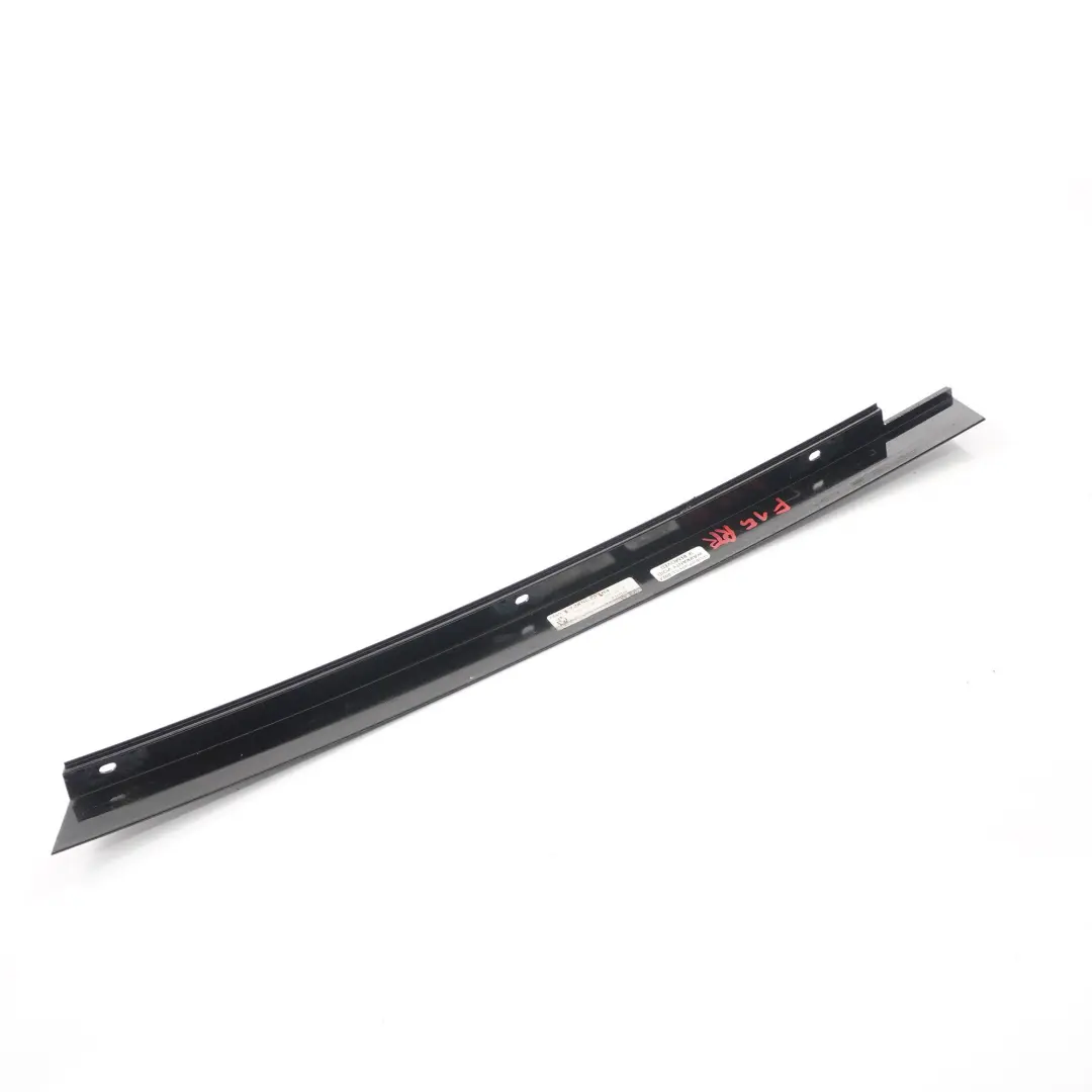 BMW X5 F15 Cover Column C Rear Right O/S Door Trim Strip High Gloss - SKU 7289672 - Part number 7289672
