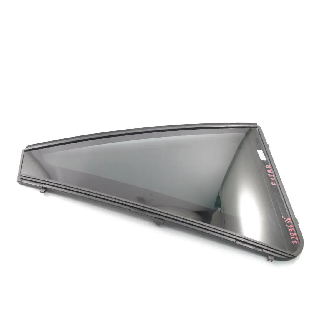 BMW X5 F15 Porte Vitres Fixes Arrière Droite Triangle SSG Noir AS3 - SKU 7289686 - Numéro de pièce 7289686