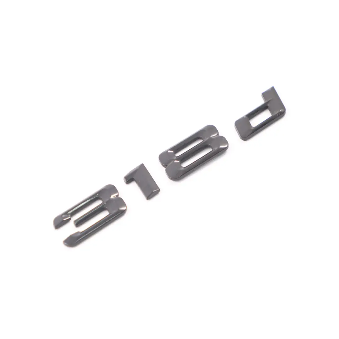Emblem Lettering Boot Trunk Lid Logo Badge 318d Black to BMW F30 F31 with Part number 7289881 BMW F30 F31 Emblem Lettering Boot Trunk Lid Logo Badge 318d Black - SKU 7289881-1 - Part number 7289881