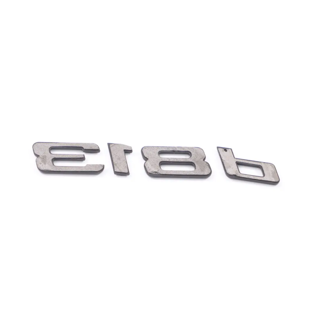 BMW F30 F31 Emblem Lettering Boot Trunk Lid Logo Badge 318d Black - SKU 7289881-1 - Part number 7289881