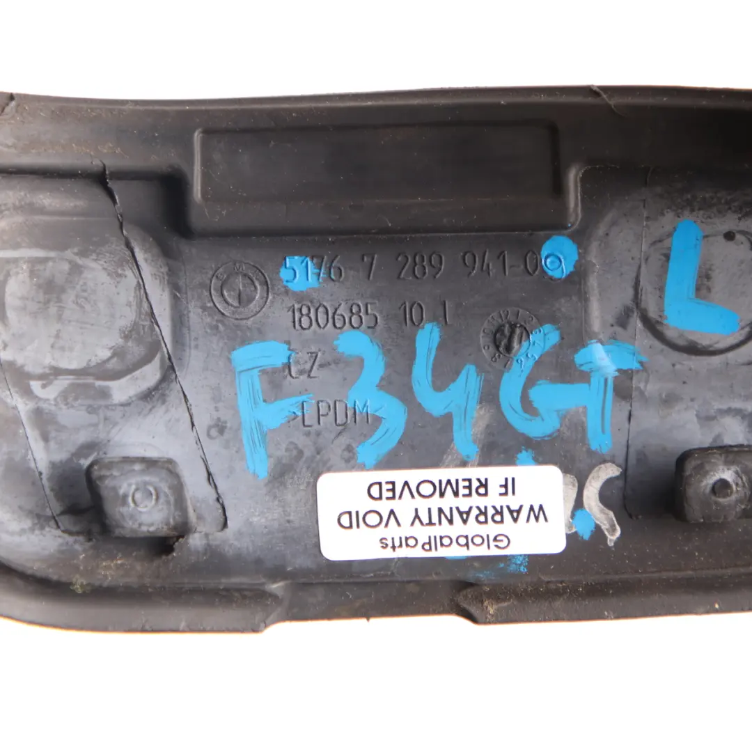 BMW F34 GT Window Seal Gasket B Column Door Front Left N/S - SKU 7289941 - Part number 7289941