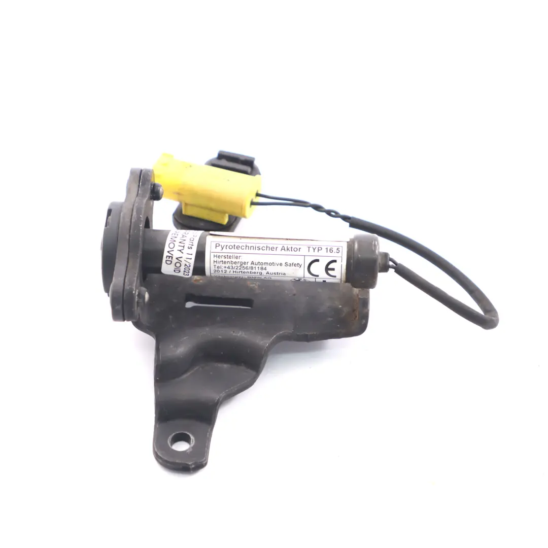  Actuador Capó BMW E82 E88 Protección Peatones Izquierdo - SKU 7289995 - Número de pieza 7289995