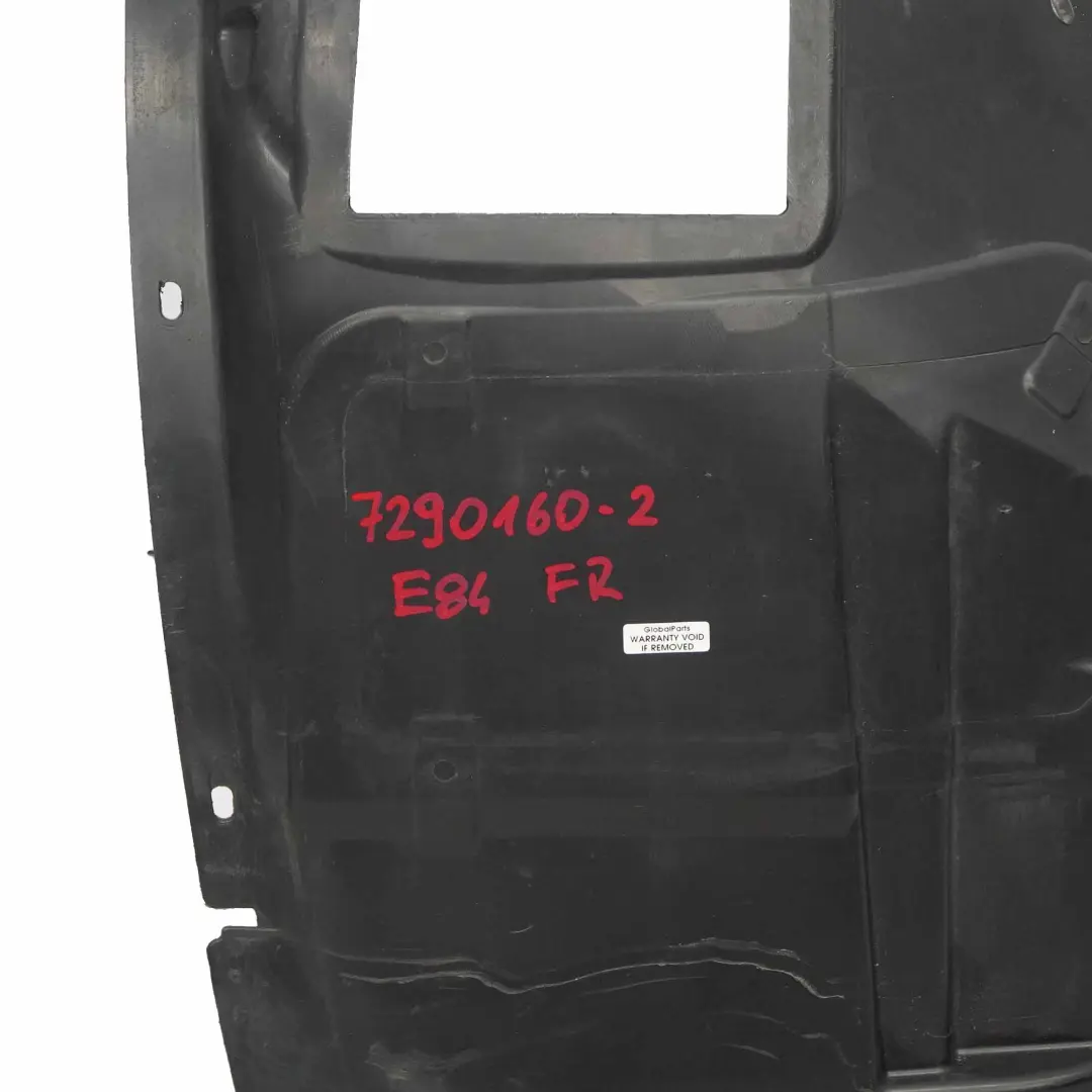 BMW X1 E84 Wheel Arch Front Right O/S Front Section Housing Cover - SKU 7290160-2 - Part number 7290160