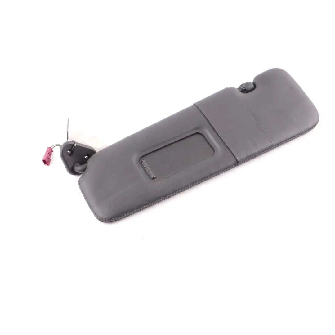  Sun Visor BMW F12 Left N/S Sun Visor Black Leather Mirror - SKU 7290193 - Part number 7290193