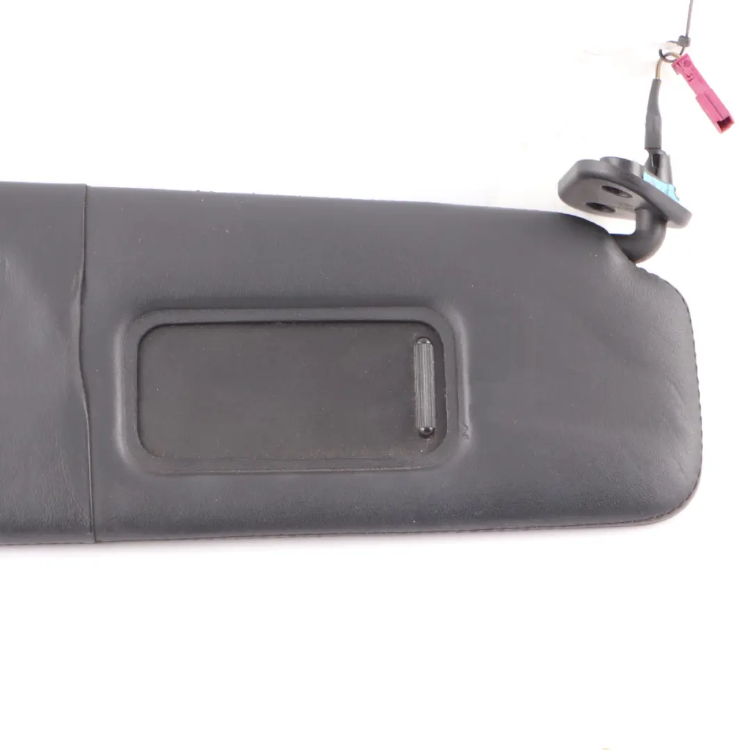 Sun Visor BMW F12 Right O/S Sun Visor Black Leather Mirror to with Part number 7290194 Sun Visor BMW F12 Right O/S Sun Visor Black Leather Mirror - SKU 7290194 - Part number 7290194