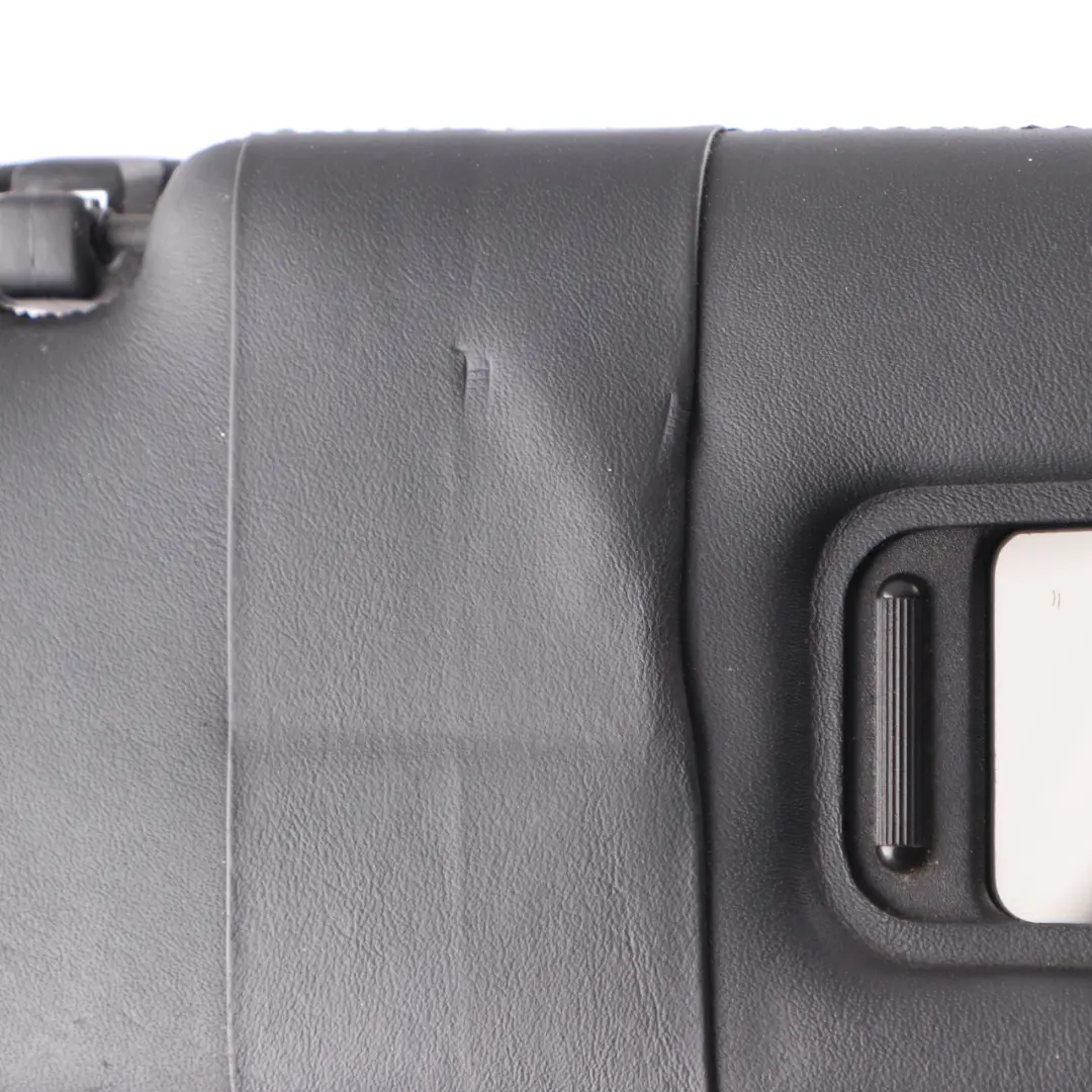 Sun Visor BMW F12 Right O/S Sun Visor Black Leather Mirror to with Part number 7290194 Sun Visor BMW F12 Right O/S Sun Visor Black Leather Mirror - SKU 7290194 - Part number 7290194