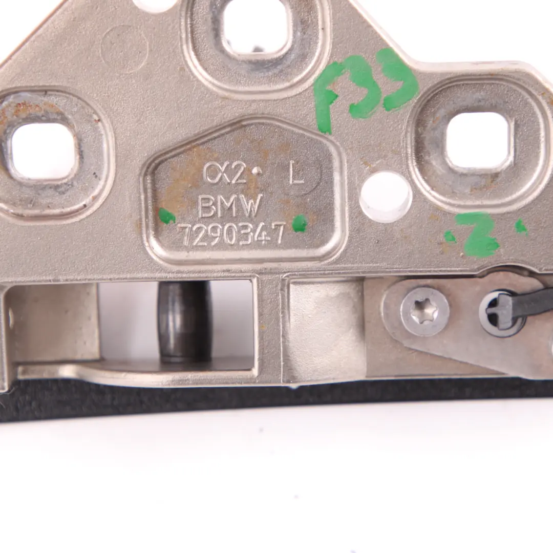 BMW F33 F83 M4 Convertible Hardtop Top Left N/S Roof Lock Base Plate - SKU 7290347 - Part number 7290347