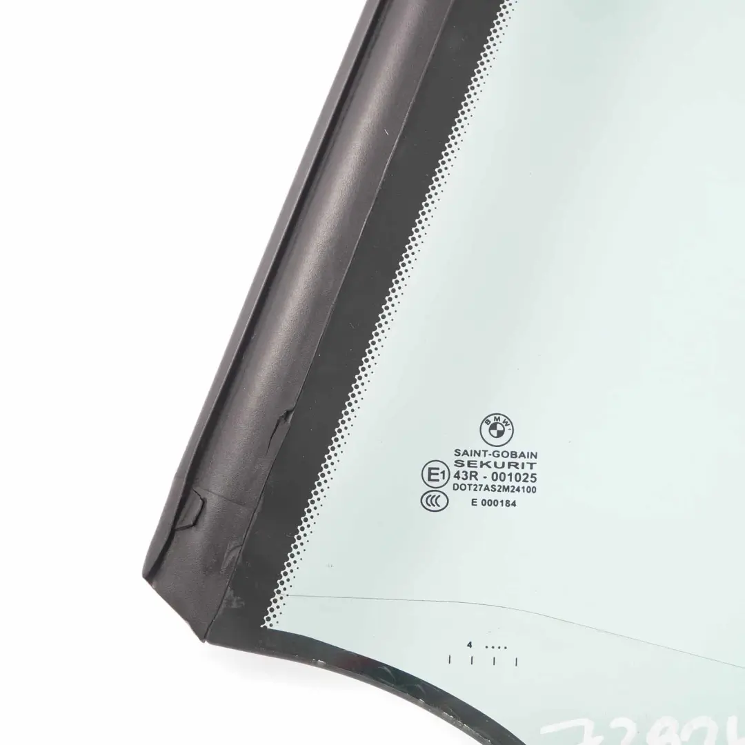 Side Window Glass Quarter AS2 Left N/S to BMW F33 F83 M4 Rear with Part number 7290495 BMW F33 F83 M4 Rear Side Window Glass Quarter AS2 Left N/S - SKU 7290495 - Part number 7290495