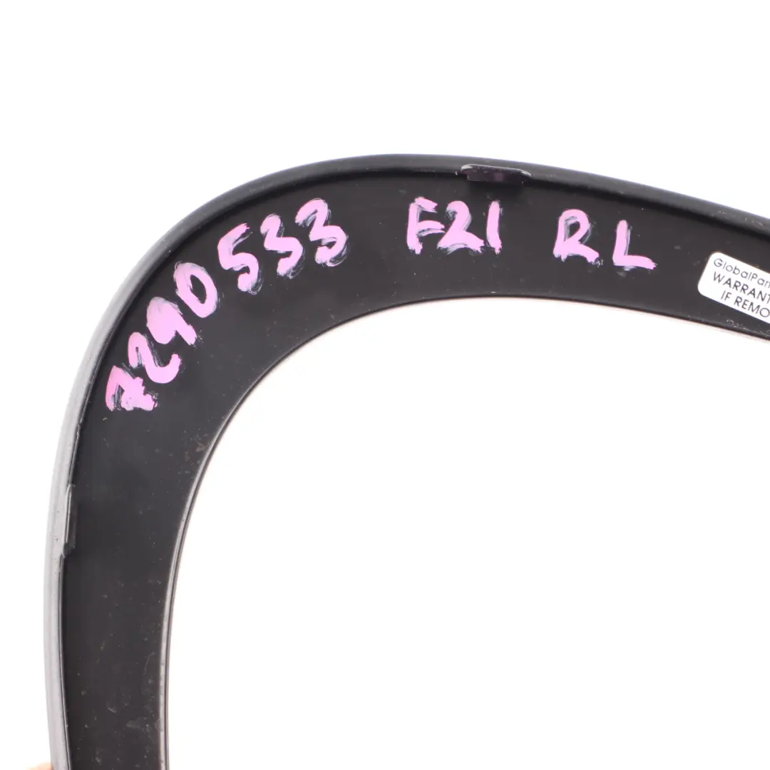 BMW F21 Quarter Window Frame Rear Left N/S Cover Trim Surround Black - SKU 7290533 - Part number 7290533