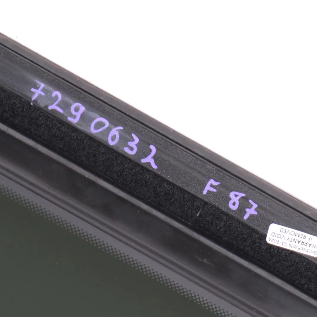 Panneau Verre Toit Solaire BMW F22 F87 M2 Coulissant Fenêtre AS3 pour à propos du numéro de pièce 7290632 Panneau Verre Toit Solaire BMW F22 F87 M2 Coulissant Fenêtre AS3 - SKU 7290632 - Numéro de pièce 7290632