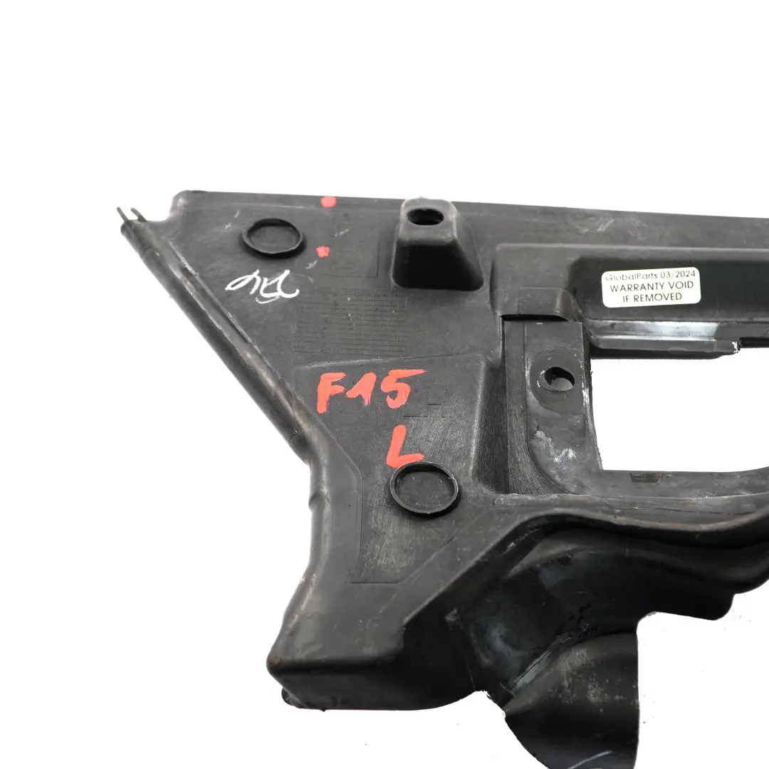 BMW X5 F15 Couvercle d'écoutille gauche Garniture compartiment moteur - SKU 7290657 - Numéro de pièce 7290657