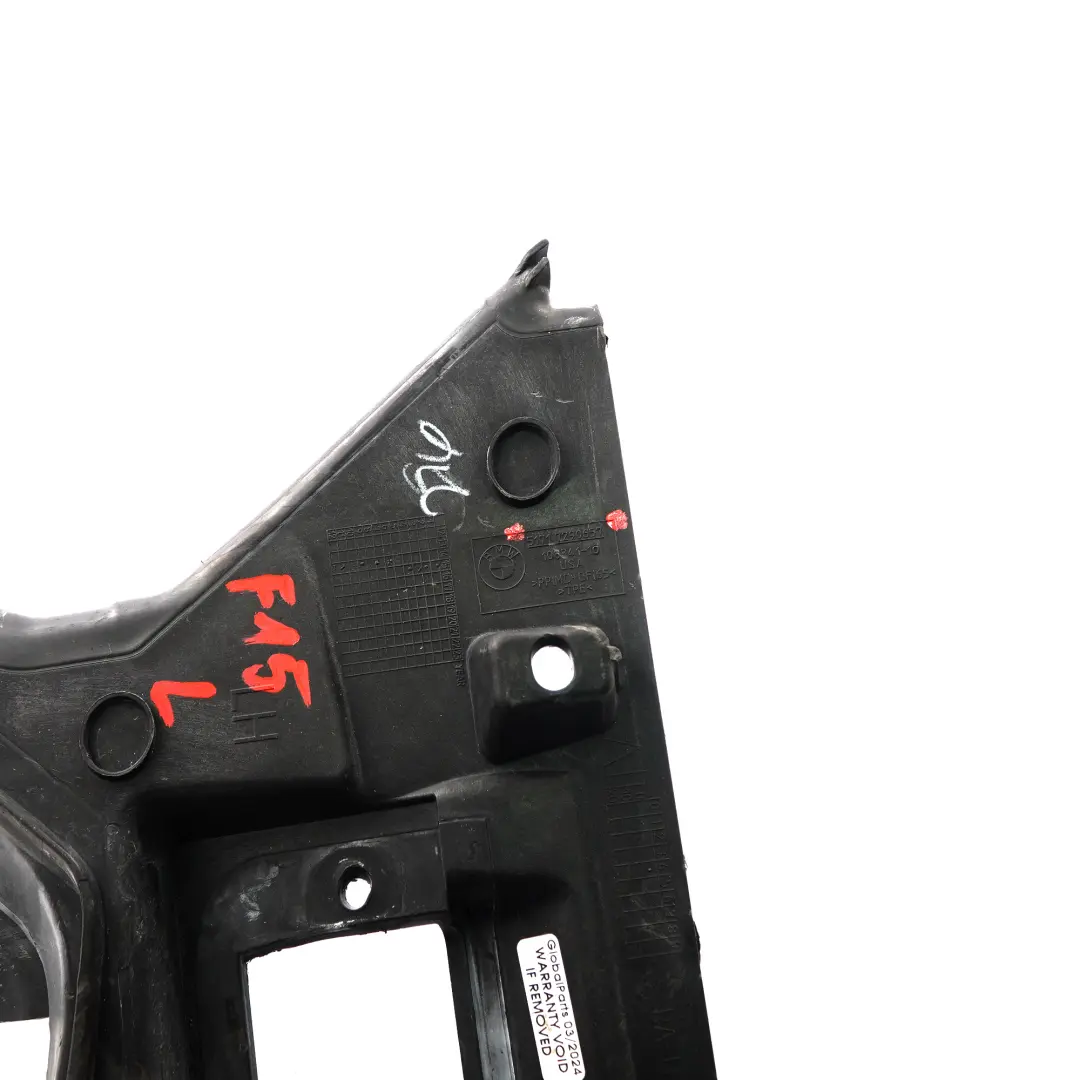 Tapa panel salpicadero Embellecedor motor izquierdo para BMW X5 F15 con número de pieza 7290657 BMW X5 F15 Tapa panel salpicadero Embellecedor motor izquierdo - SKU 7290657 - Número de pieza 7290657