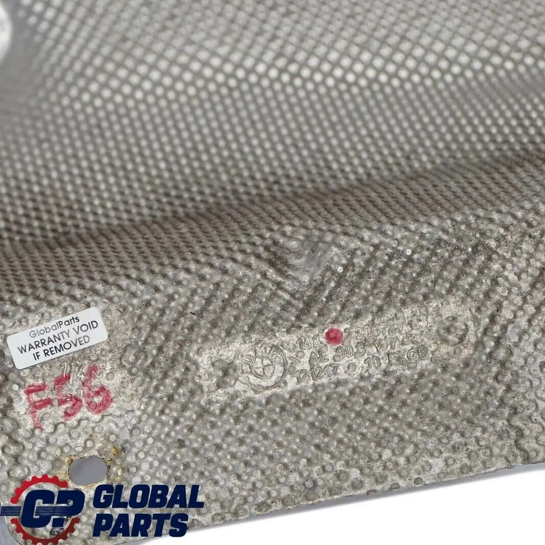 Tunel Aislamiento T?rmico Panel Protector para Mini Cooper One F55 F56 con número de pieza 7290777 Mini Cooper One F55 F56 Tunel Aislamiento T?rmico Panel Protector - SKU 7290777 - Número de pieza 7290777