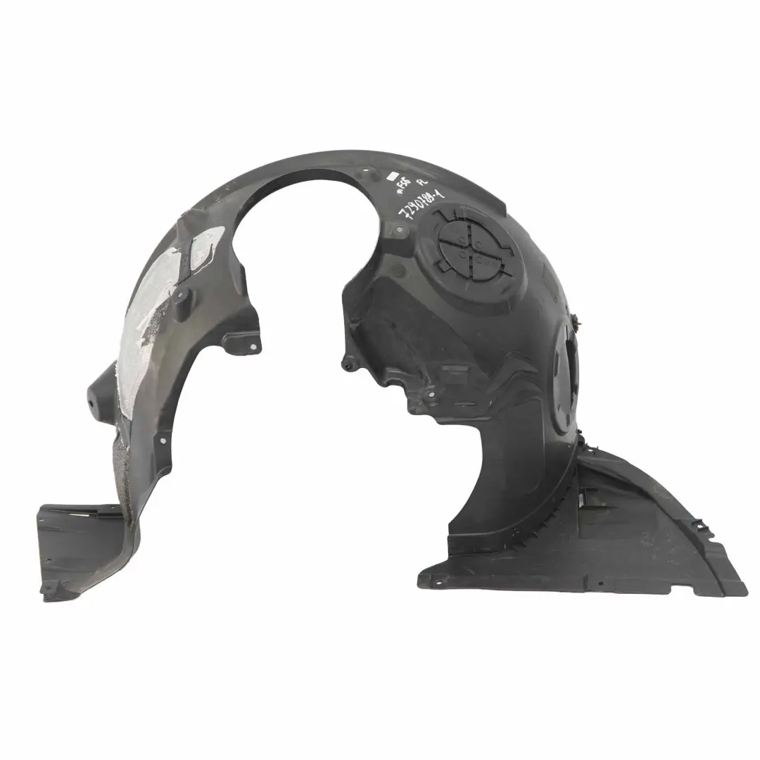 Front Left N/S Wheel Arch Cover Splash Shield to Mini Cooper F55 F56 with Part number 7290789 Mini Cooper F55 F56 Front Left N/S Wheel Arch Cover Splash Shield - SKU 7290789-1 - Part number 7290789
