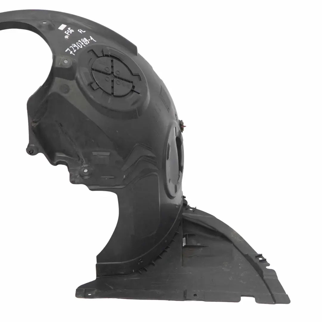 Paraspruzzi anteriore sinistro per Mini Cooper F55 F56 con numero di parte 7290789 Mini Cooper F55 F56 Paraspruzzi anteriore sinistro - SKU 7290789-1 - Numero di parte 7290789