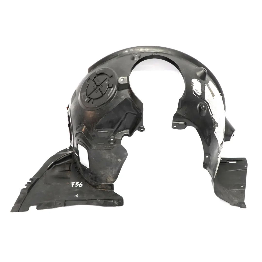Arch Front Right Wheel Splash Shield Cover Panel to Mini F55 F56 Wheel with Part number 7290790 Mini F55 F56 Wheel Arch Front Right Wheel Splash Shield Cover Panel - SKU 7290790-4 - Part number 7290790