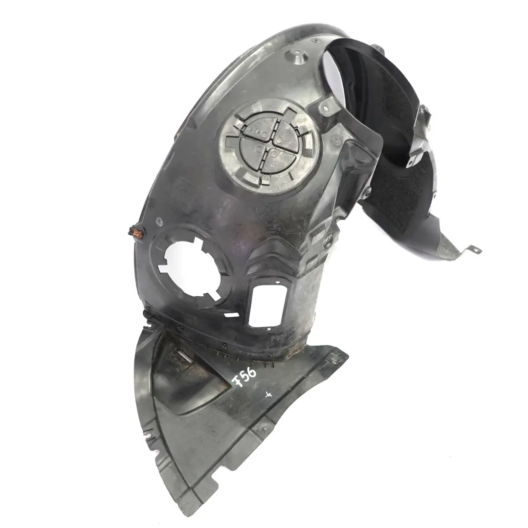 Arch Front Right Wheel Splash Shield Cover Panel to Mini F55 F56 Wheel with Part number 7290790 Mini F55 F56 Wheel Arch Front Right Wheel Splash Shield Cover Panel - SKU 7290790-4 - Part number 7290790